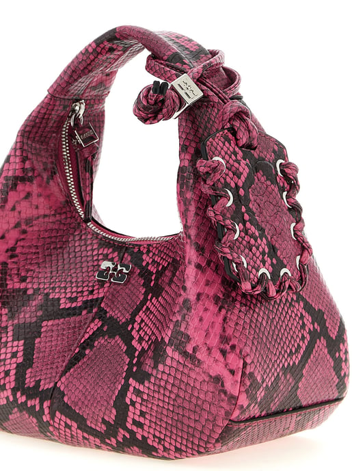 Ganni Fuchsia Taschen aus recyceltem Polyester - Image 3