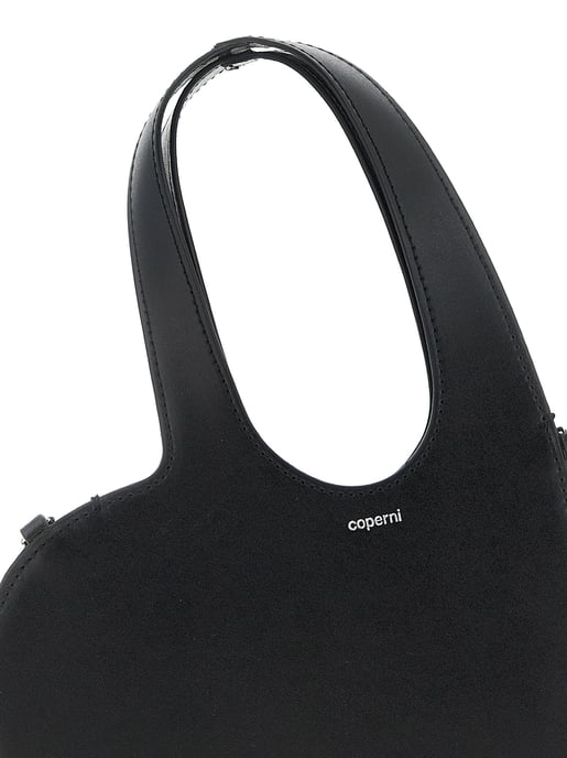 Coperni Schwarze Rindsleder-Handtasche - Image 3