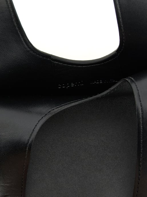 Coperni Schwarze Rindsleder-Handtasche - Image 4