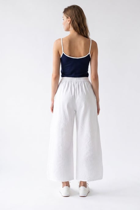 Weite Tencel-Hosen mit Knöchellänge - Image 4