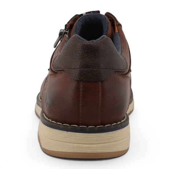 Mustang Herren braune Kunstleder-Freizeitschuhe für den Außenbereich M0031004 - Image 6