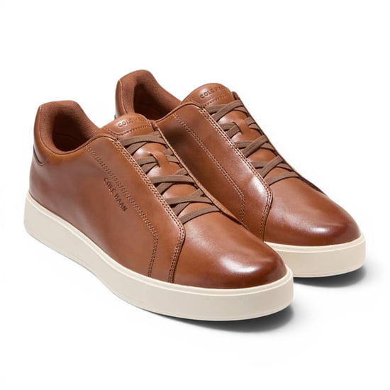 Cole Haan Herren GrandPro Luxe Mile Trainer Braune Wildleder-Sneakers – C43941 - Image 3