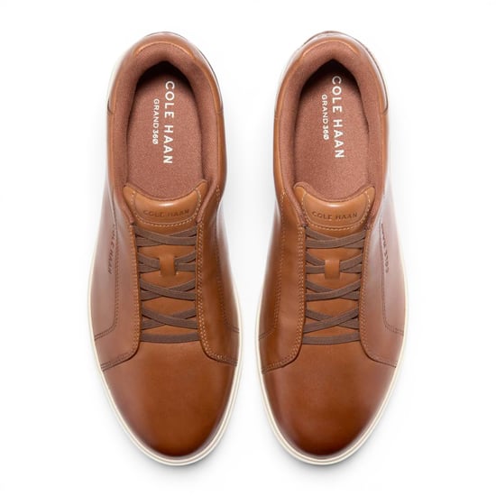 Cole Haan Herren GrandPro Luxe Mile Trainer Braune Wildleder-Sneakers – C43941 - Image 6