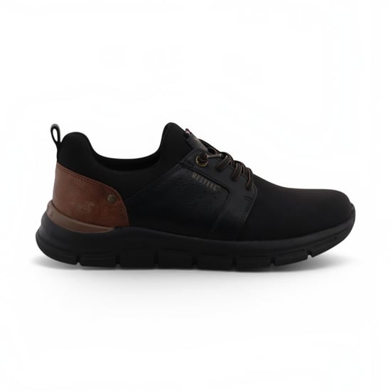 Mustang Herren schwarze leichte Schnürschuhe – M0061005 - Image 1