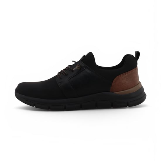 Mustang Herren schwarze leichte Schnürschuhe – M0061005 - Image 3