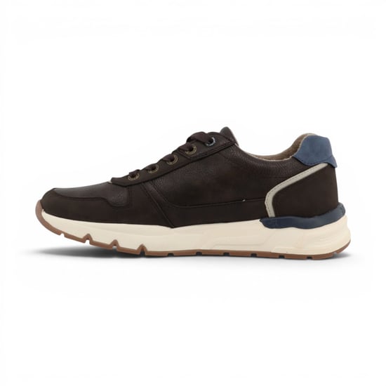 Mustang Herren braune Kunstleder-Sneaker – M0051001 - Image 3