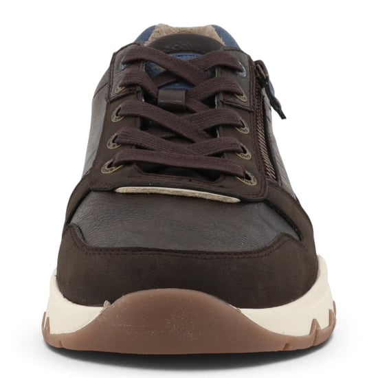 Mustang Herren braune Kunstleder-Sneaker – M0051001 - Image 5