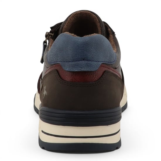 Mustang Herren braune Kunstleder-Sneakerschuhe – M0281006 - Image 6