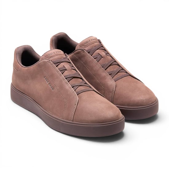 Cole Haan Herren GrandPro Luxe Mile Trainer Braune Nubuck-Sneaker – C44437 - Image 3