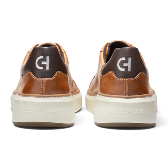 Cole Haan Herren GrandPro Luxe Mile Trainer beige Lederschuhe – C34229 - Image 5
