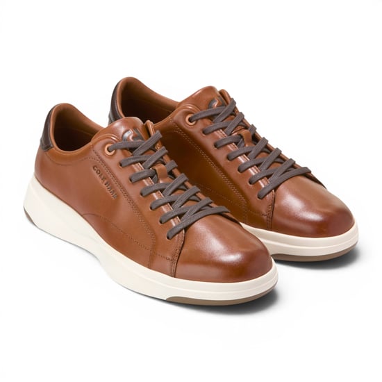 Cole Haan Herren GrandPro Luxe Mile Trainer Braune Lederschuhe – C42753 - Image 3