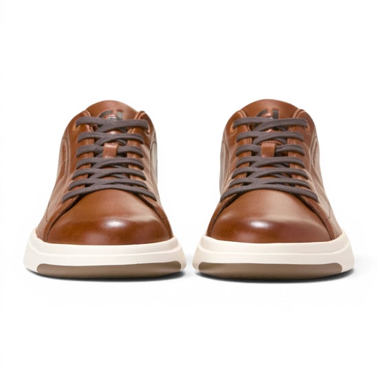 Cole Haan Herren GrandPro Luxe Mile Trainer Braune Lederschuhe – C42753 - Image 4