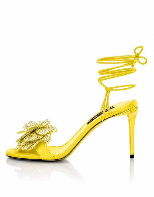 Sandaletten Mit Hohem Absatz Flower - Image 3
