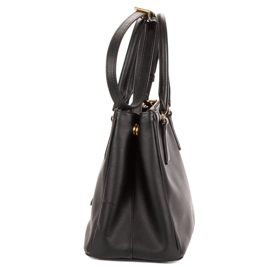 Small Double Zip Galleria Tote Small  Schultertasche - Image 3