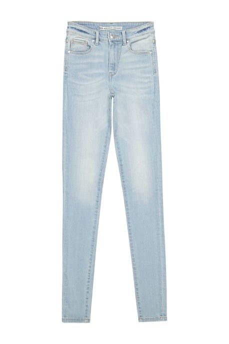 GBRaizzed super skinny jeans BLOSSOM light blue stone - Image 1