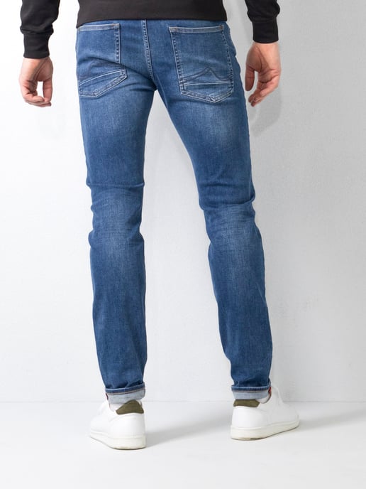 Petrol Industries - Slim Fit Jeans Seaham Classic Männer - Blau - Image 4
