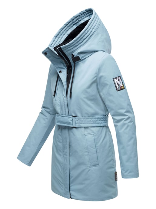 Navahoo Eishauch Damen Winterjacke mit Fleece-Innenfutter und Kapuze - Image 4