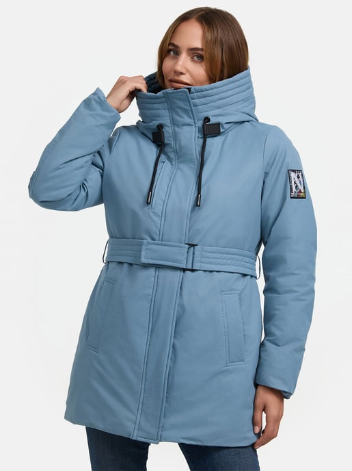 Navahoo Eishauch Damen Winterjacke mit Fleece-Innenfutter und Kapuze - Image 6