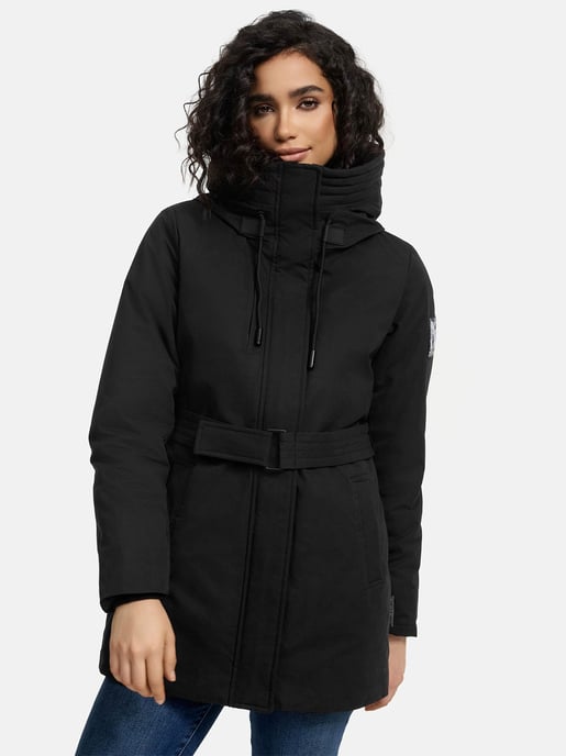 Navahoo Eishauch Damen Winterjacke mit Fleece-Innenfutter und Kapuze - Image 6