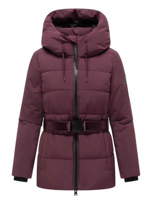 Navahoo Damen Steppjacke Wattewunder mit Gürtel - Image 1