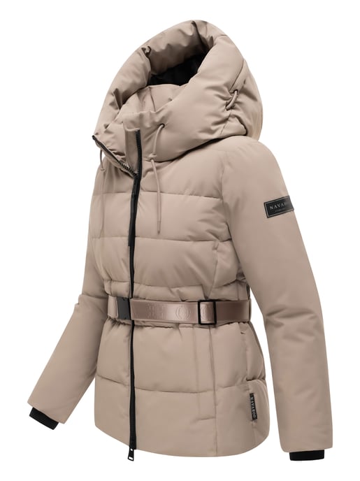 Navahoo Damen Steppjacke Wattewunder mit Gürtel - Image 2