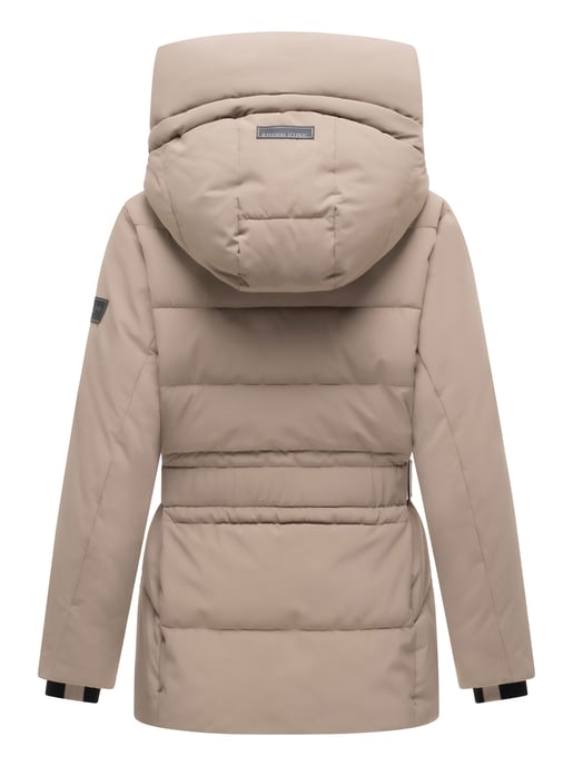 Navahoo Damen Steppjacke Wattewunder mit Gürtel - Image 3