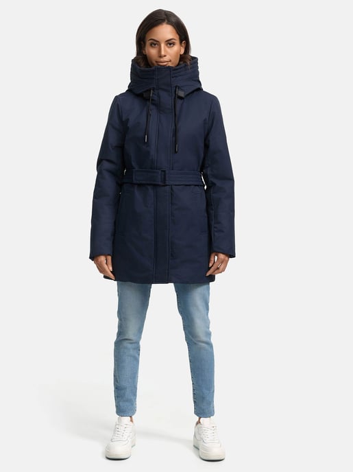 Navahoo Eishauch Damen Winterjacke mit Fleece-Innenfutter und Kapuze - Image 6