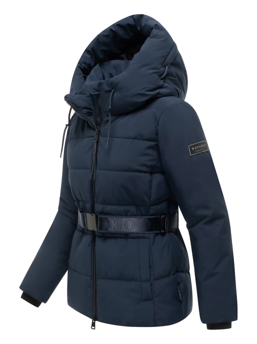 Navahoo Damen Steppjacke Wattewunder mit Gürtel - Image 2
