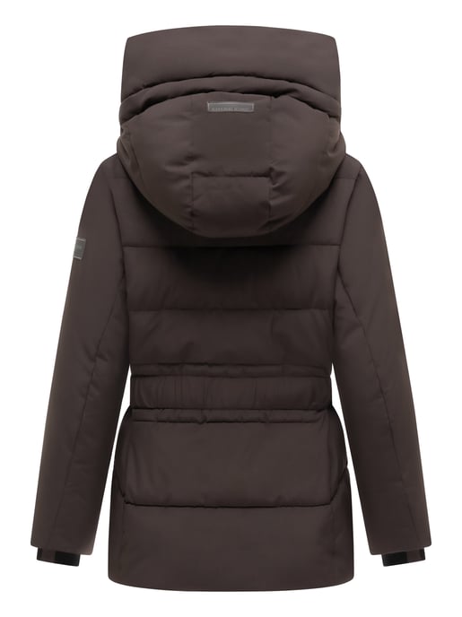 Navahoo Damen Steppjacke Wattewunder mit Gürtel - Image 3