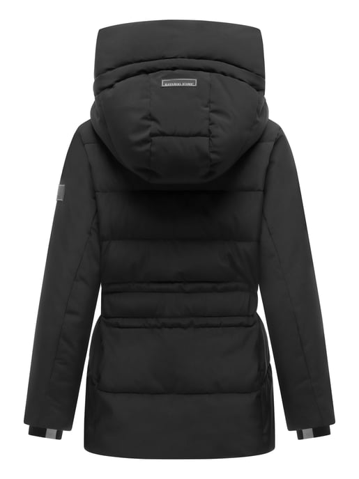 Navahoo Damen Steppjacke Wattewunder mit Gürtel - Image 3