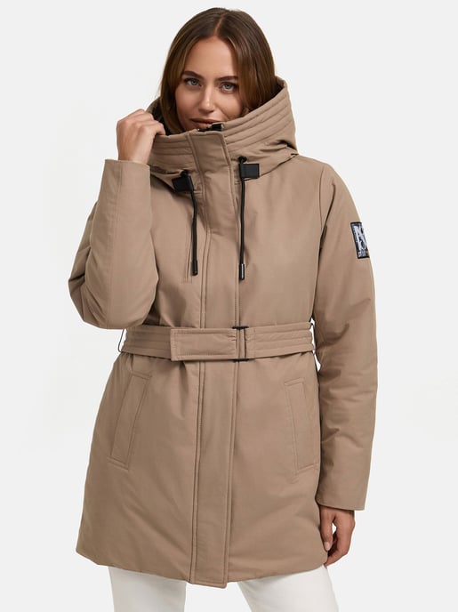 Navahoo Eishauch Damen Winterjacke mit Fleece-Innenfutter und Kapuze - Image 6