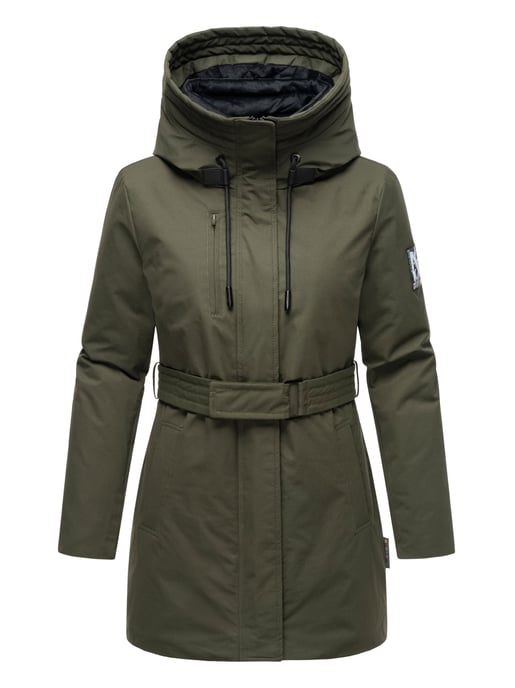 Navahoo Eishauch Damen Winterjacke mit Fleece-Innenfutter und Kapuze - Image 3