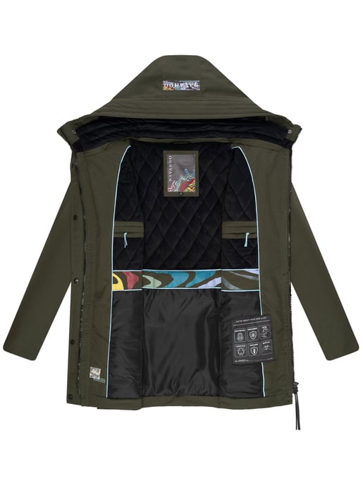 Navahoo Eishauch Damen Winterjacke mit Fleece-Innenfutter und Kapuze - Image 5