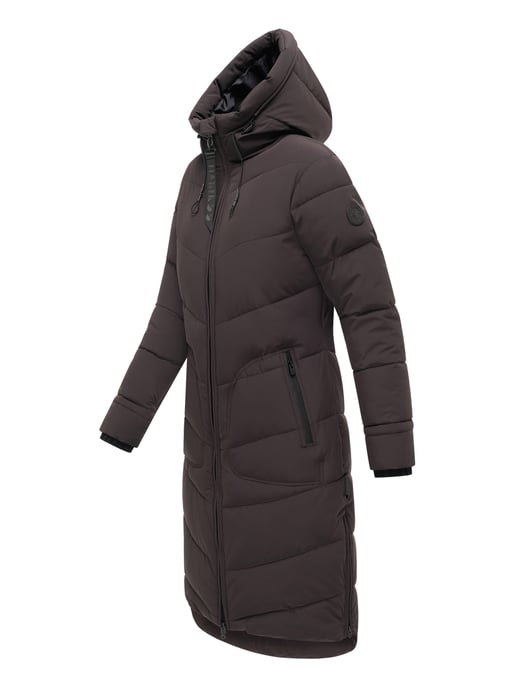 Marikoo Damen Winterjacke Benikoo mit Kapuze & Rippkragen – warm, elegant & funktional - Image 3