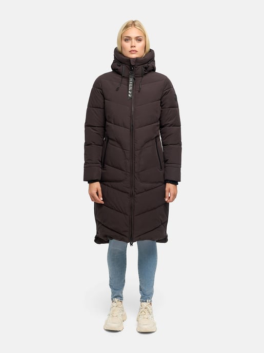 Marikoo Damen Winterjacke Benikoo mit Kapuze & Rippkragen – warm, elegant & funktional - Image 6