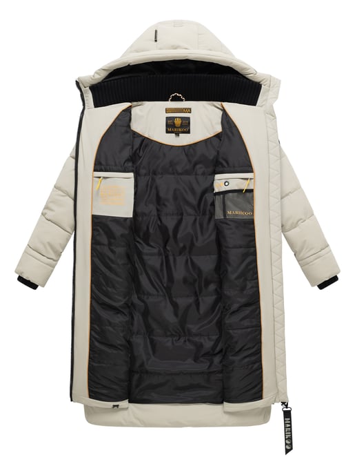 Marikoo Damen Winterjacke Benikoo mit Kapuze & Rippkragen – warm, elegant & funktional - Image 5