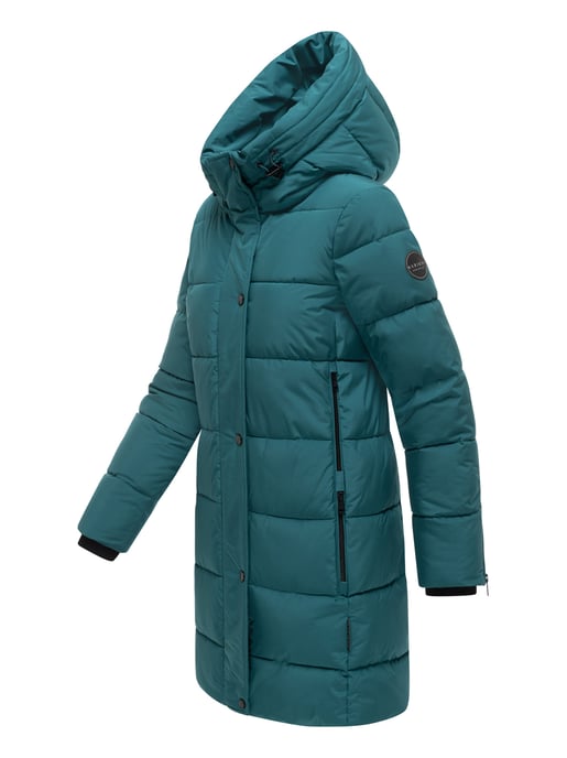 Marikoo Damen Steppjacke Karumikoo XVI – warm, stylisch & mit Kapuze - Image 3