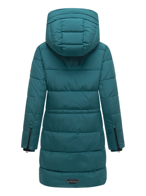 Marikoo Damen Steppjacke Karumikoo XVI – warm, stylisch & mit Kapuze - Image 4