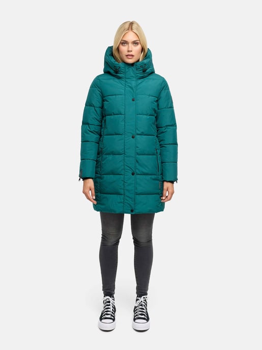 Marikoo Damen Steppjacke Karumikoo XVI – warm, stylisch & mit Kapuze - Image 5