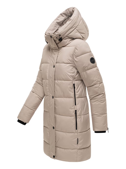 Marikoo Damen Steppjacke Karumikoo XVI – warm, stylisch & mit Kapuze - Image 3