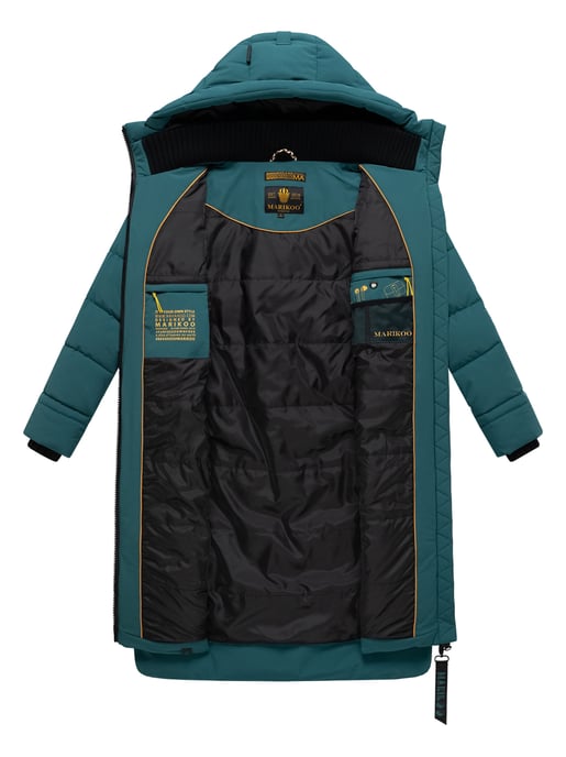 Marikoo Damen Winterjacke Benikoo mit Kapuze & Rippkragen – warm, elegant & funktional - Image 5