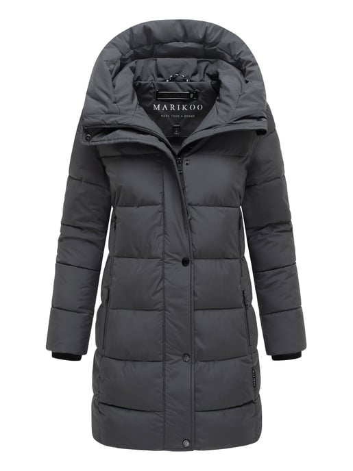 Marikoo Damen Steppjacke Karumikoo XVI – warm, stylisch & mit Kapuze - Image 1