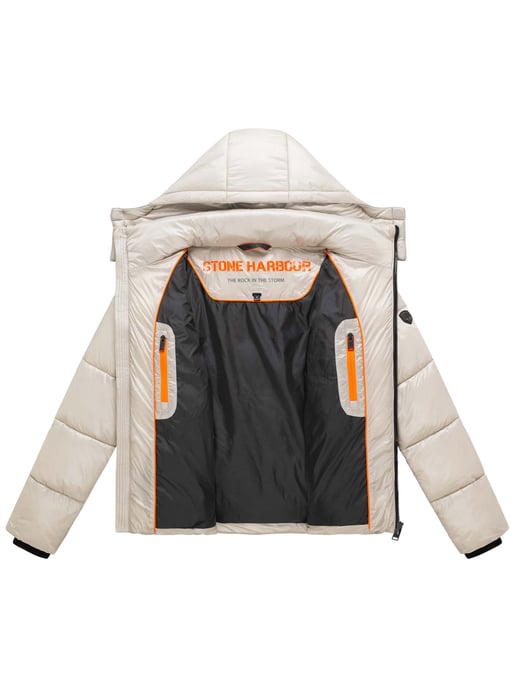 Stone Harbour Herren Winterjacke Eziio mit Kapuze - Image 4