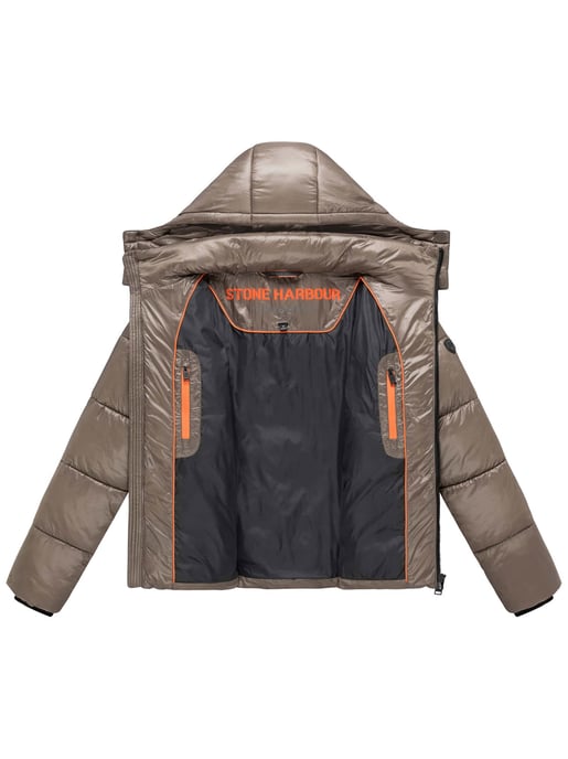 Stone Harbour Herren Winterjacke Eziio mit Kapuze - Image 4