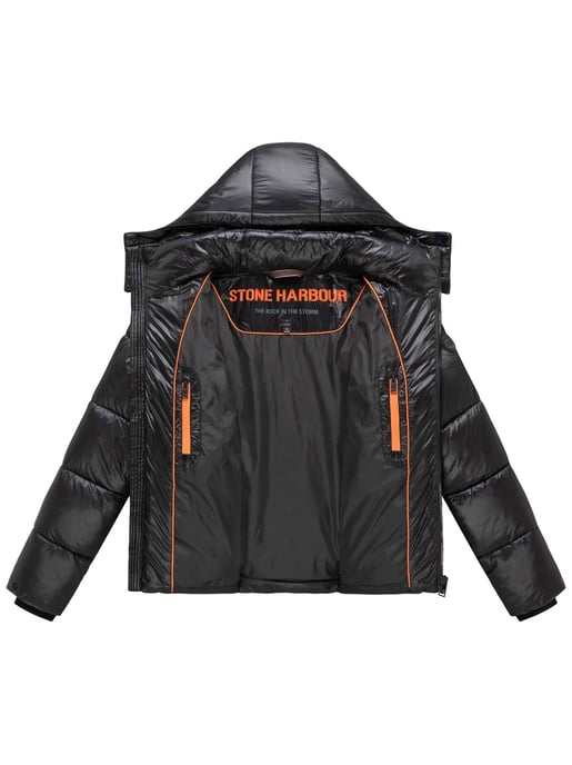 Stone Harbour Herren Winterjacke Eziio mit Kapuze - Image 4