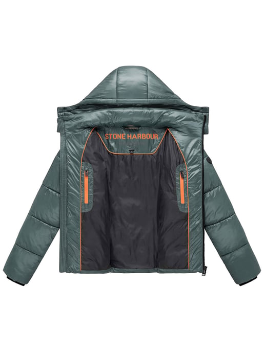 Stone Harbour Herren Winterjacke Eziio mit Kapuze - Image 4