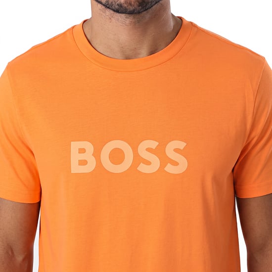 Herren Regular Fit Kurzarm Baumwoll-T-Shirt 50491706 - Image 2