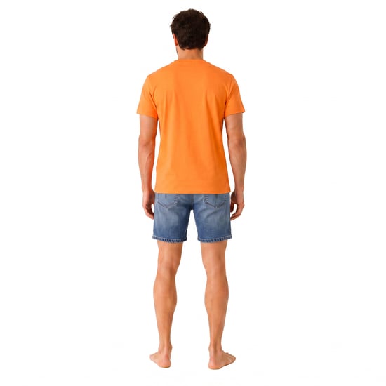 Herren Regular Fit Kurzarm Baumwoll-T-Shirt 50491706 - Image 3