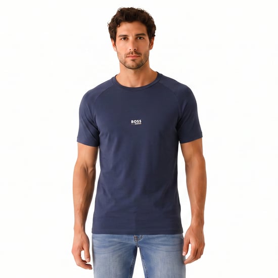 Herren Kurzarm Baumwoll-T-Shirt 50517970 - Image 1