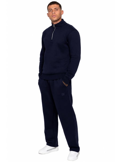 Enzo Milano | Herren Trainingsanzug mit Half-Zip Sweatshirt - Image 3